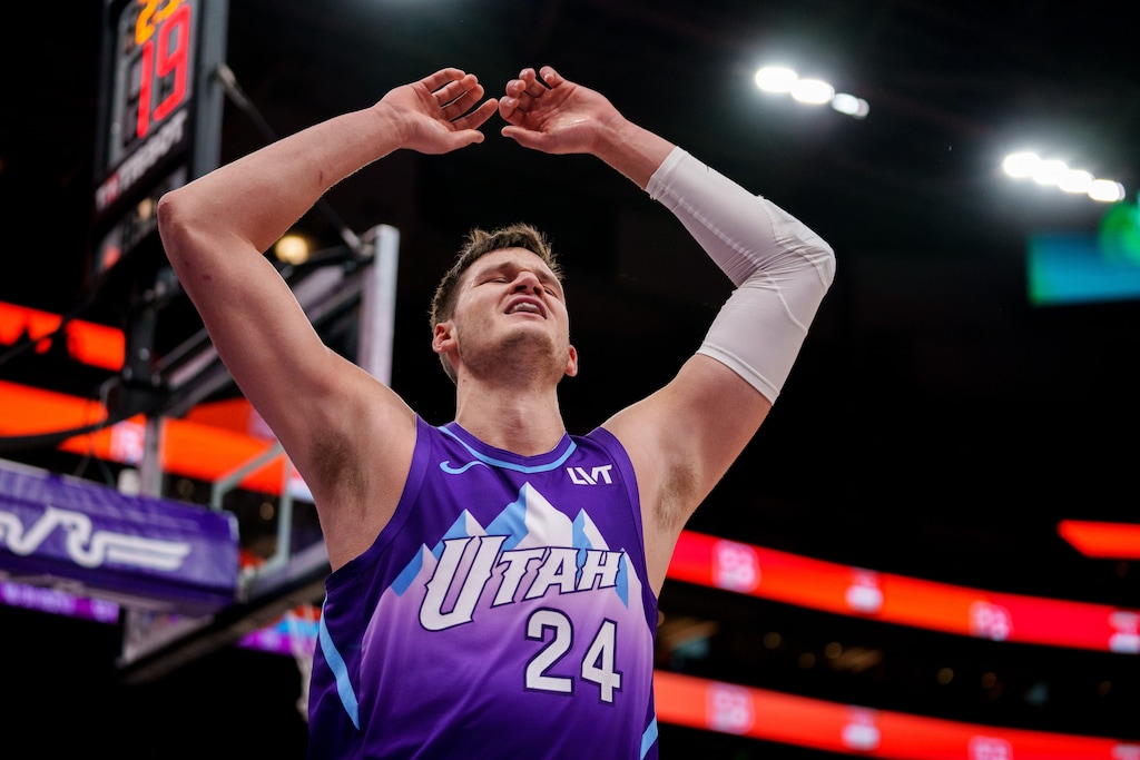 (Trent Nelson  |  The Salt Lake Tribune) The Utah Jazz are shipping center Walker Kessler to Los Angeles in exchange for future assets.