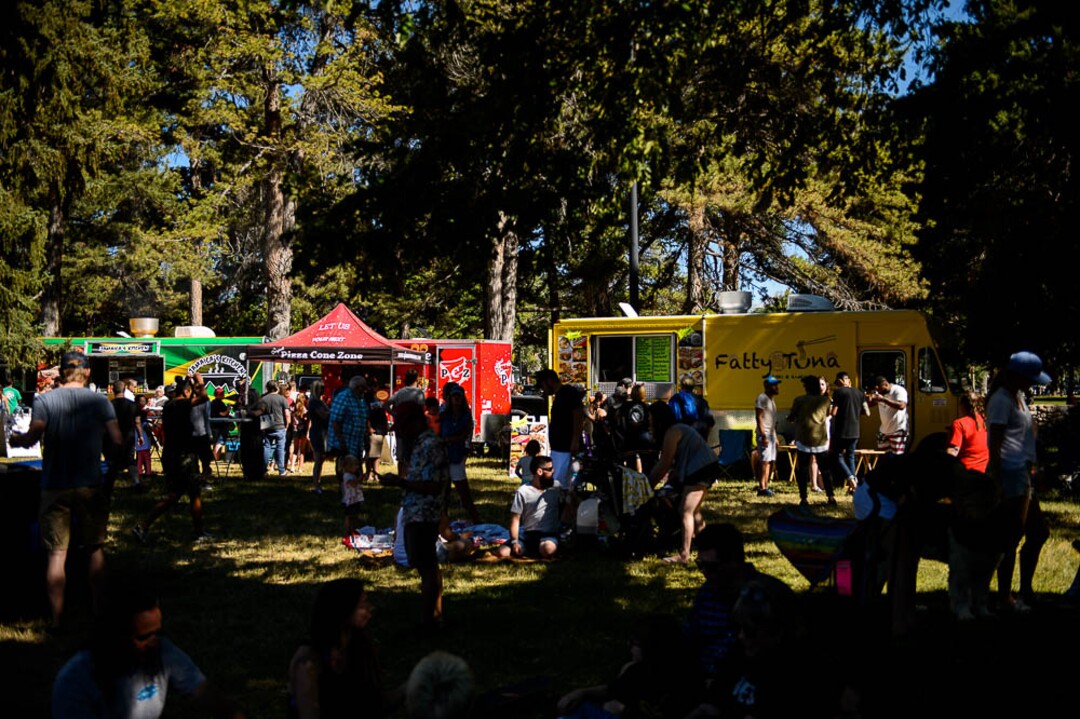 (Trent Nelson | The Salt Lake Tribune)The fourth annual Food Truck Face-Off in Salt Lake City's Liberty Park, Saturday June 30, 2018.