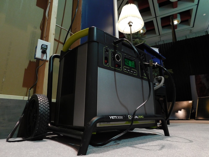 Erin Alberty  |  The Salt Lake Tribune


Goal Zero Yeti 3000 portable lithium portable power station, $3,000.