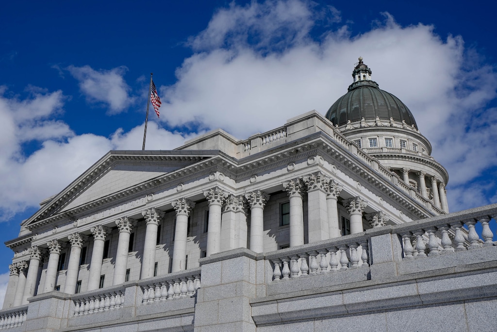 (Francisco Kjolseth | The Salt Lake Tribune) The Capitol building in Salt Lake City on Tuesday, Feb. 28, 2023.