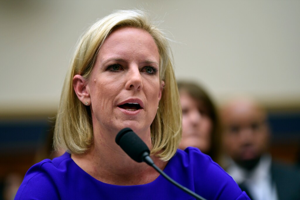 Homeland Security Secretary Kirstjen Nielsen testifies before the House Judiciary Committee on Capitol Hill in Washington, Thursday, Dec. 20, 2018. (AP Photo/Susan Walsh)