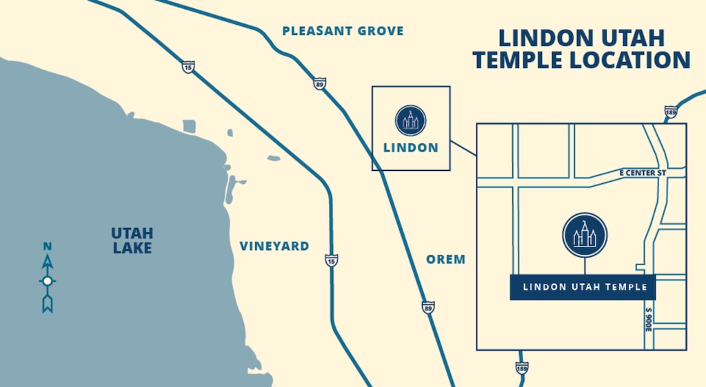 (Courtesy of The Church of Jesus Christ of Latter-day Saints) A new Latter-day Saint temple will be built near 800 East and Center Street in Lindon.