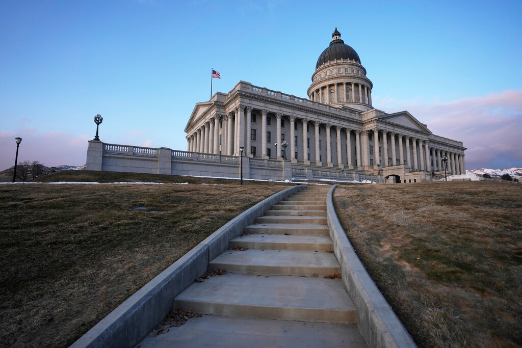 FILE - The Utah Capitol is shown on March 3, 2023, in Salt Lake City. (AP Photo/Rick Bowmer, File)