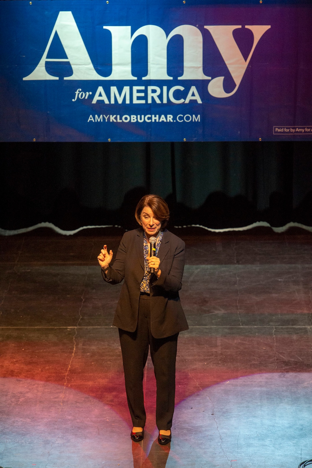 (Rick Egan  |  The Salt Lake Tribune) Amy Klobuchar speaks at a campaign rally in Salt Lake City on Monday March 2, 2020. She dropped out of the presidential race shortly after the event.