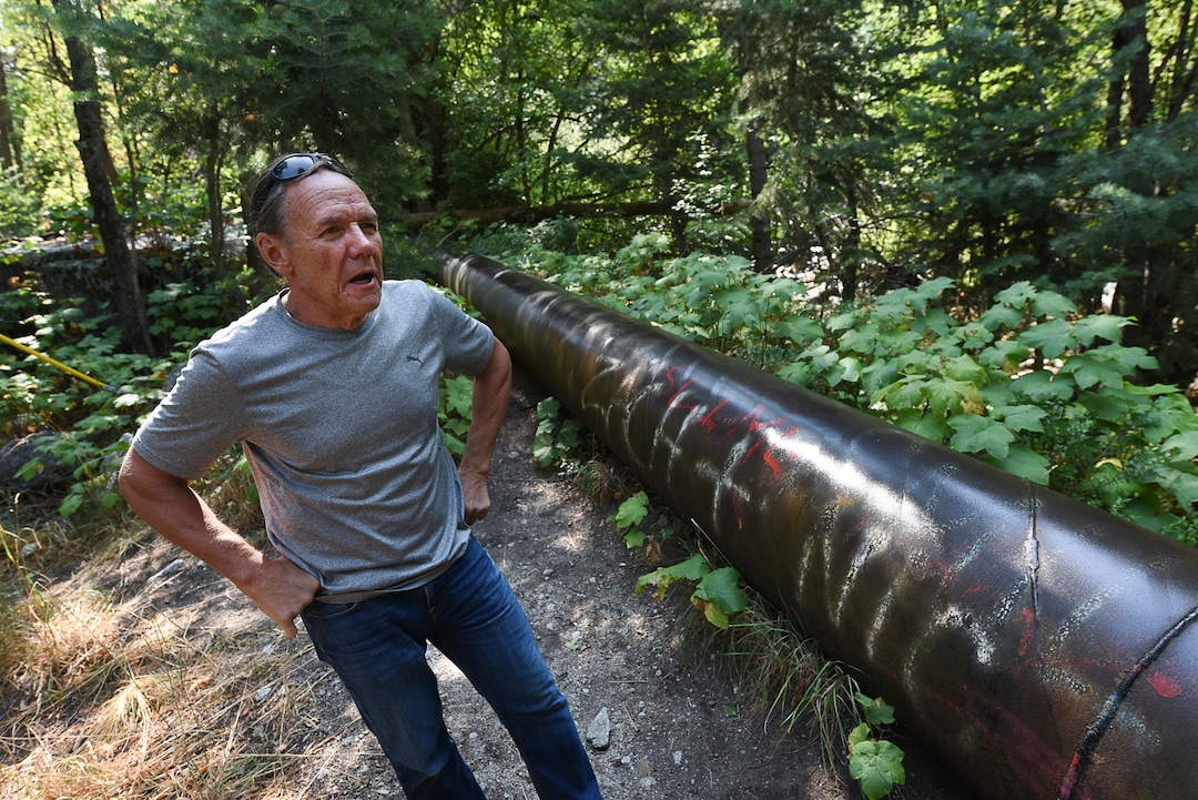 (Francisco Kjolseth  |  The Salt Lake Tribune)  Scott Whipperman talks about the graffiti that has proliferated in lower Little Cottonwood Canyon, where vandals, often wielding cans of fluorescent-colored spray paint, have covered granite faces, trees and structures. The vandalism is particularly apparent along the Temple Quarry Trail and the creek at the Moon Rock swimming hole and former pavilion site. Volunteers using donated equipment and solvents spend thousands of hours removing the paint from the rocks only to see graffiti return to the same faces or on rock nearby.