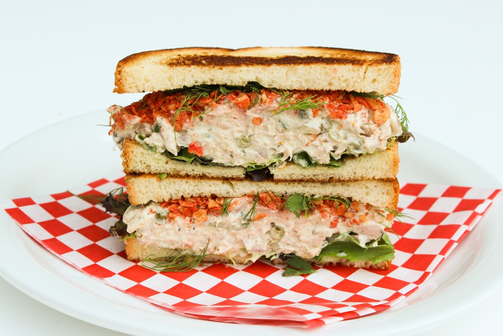 (Emily Giullian) The Big Tuna, one of the sandwiches on Deadpan Sandwich's menu, will be available at Deadpan's new location in South Salt Lake.
