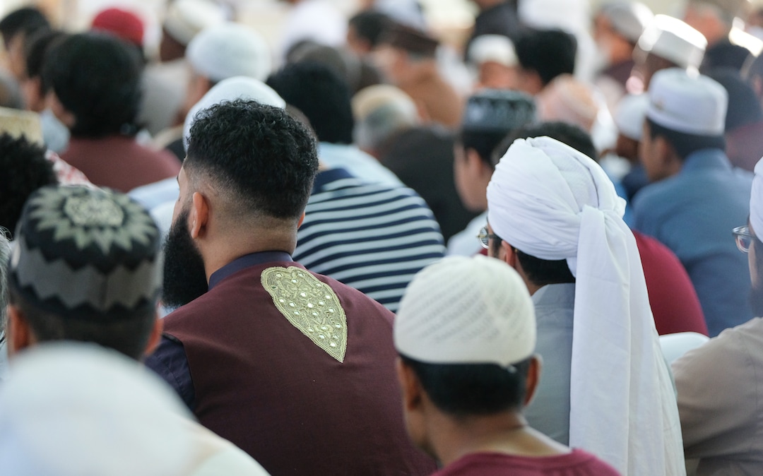 (Francisco Kjolseth  |  The Salt Lake Tribune)  Members of the Khadeeja Islamic Center in West Valley City mark the end of Ramadan, a 30 day period of fasting and spiritual growth with final prayers on Wed. June 5, 2019. It's the biggest religious holiday of the year for Muslims and hundreds from the Wasatch Front gathered for the  Eid the Òfestival of the breaking of the fast.Ó