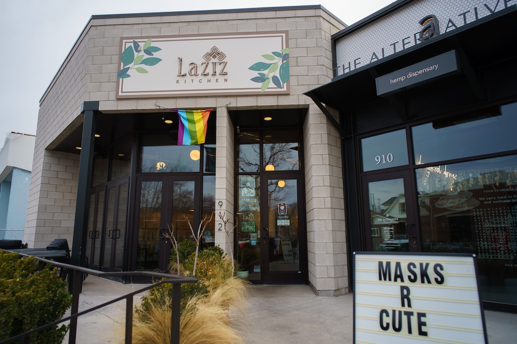 (Trent Nelson | The Salt Lake Tribune) Laziz Kitchen in Salt Lake City in March 2021. The Mediterranean restaurant weathered the COVID-19 pandemic during its 10-year run in the Central 9th neighborhood, but will close in September 2026 after losing its lease.