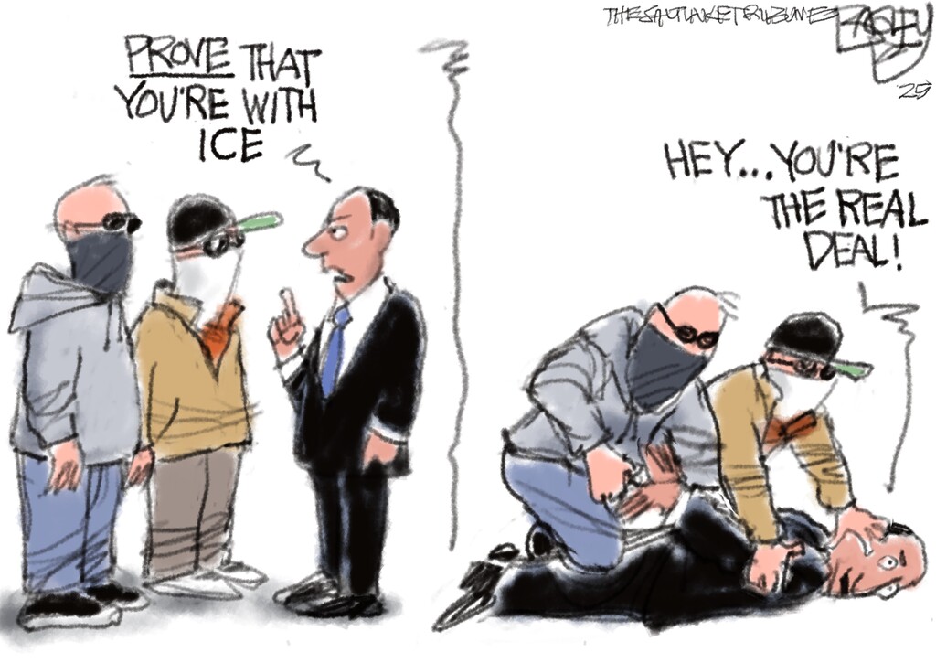 Who Was That Masked Man? | Pat Bagley