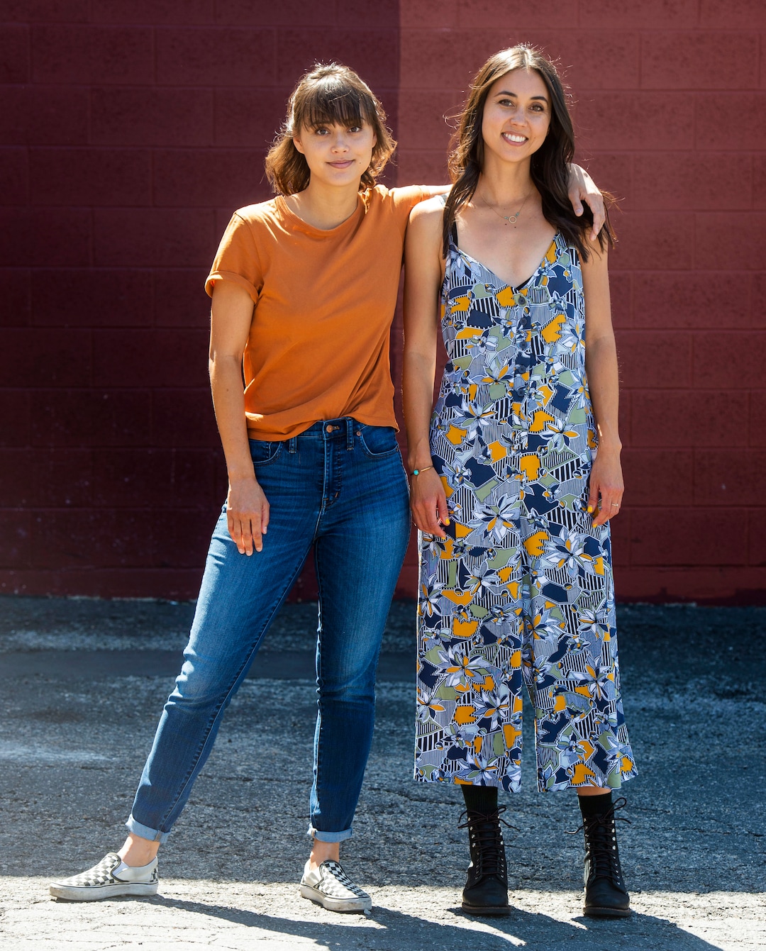 (Rick Egan  |  The Salt Lake Tribune)       Salt Lake City musicians Meg (right) & Dia (left), recorded a new album together and will be touring this fall. Sunday, Aug. 25, 2019.