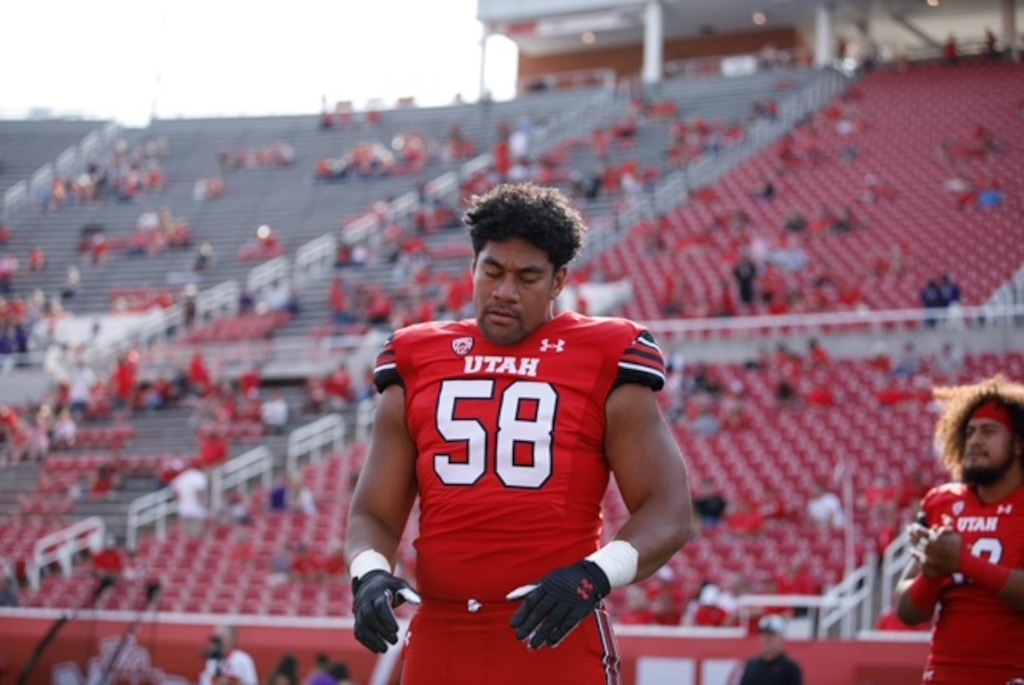 (Maddie Hansen) University of Utah second-year freshman defensive tackle Junior Tafuna could be a viable replacement for Viane Moala, who suffered a season-ending injury.