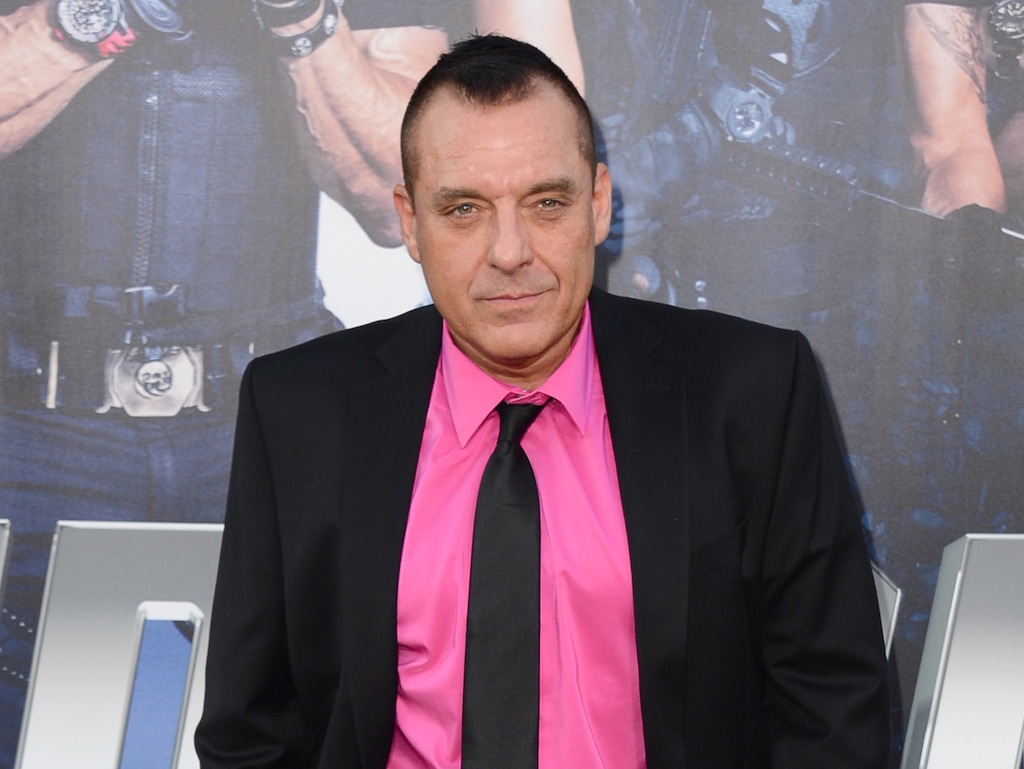 FILE - In this Aug. 11, 2014 file photo, actor Tom Sizemore arrives at the premiere of "The Expendables 3" in Los Angeles. Los Angeles police arrested Sizemore on suspicion of domestic violence Tuesday, July 19, 2016 after receiving a call around 8:15 a.m. about a fight involving the actor in downtown Los Angeles. (Photo by Jordan Strauss/Invision/AP, File)