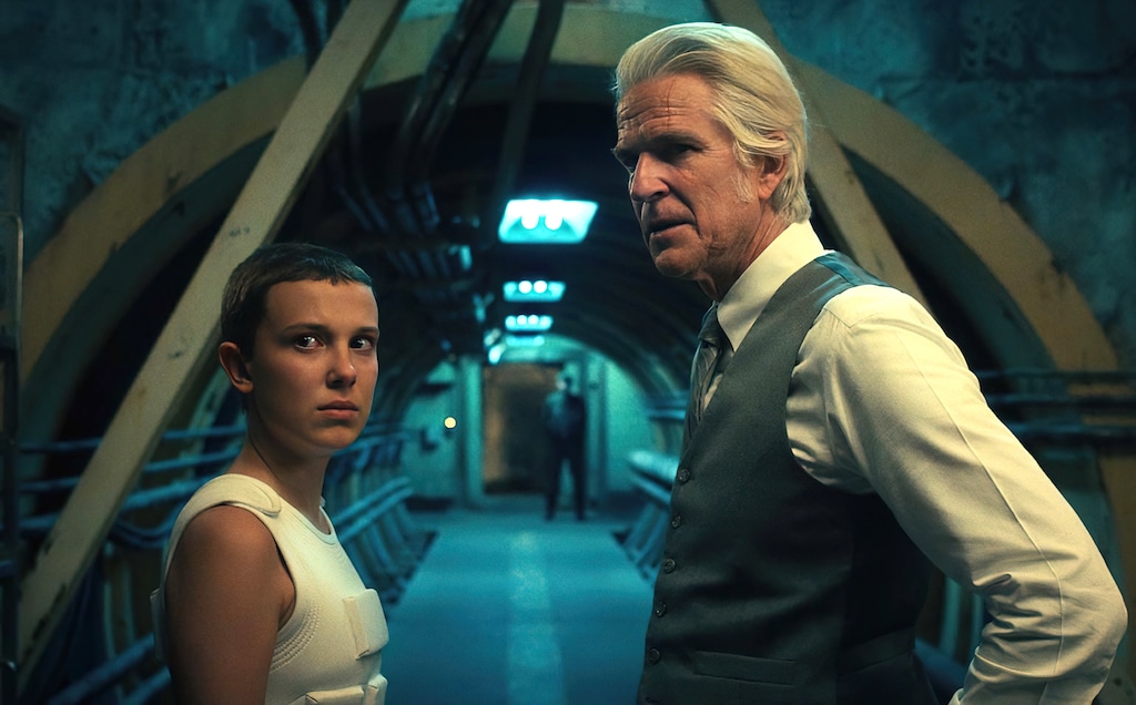 (Netflix) Millie Bobby Brown as Eleven and Matthew Modine as Dr. Martin Brenner in "Stranger Things." The last two mega-sized episodes of the show's fourth season will stream on Netflix, starting July 1.