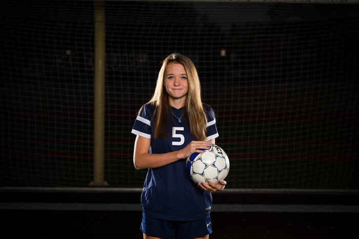 (Alex Gallivan | Special to The Tribune) Skyline's Cassidy Orr, a member of the 2016 Girls Soccer All-Tribune Team