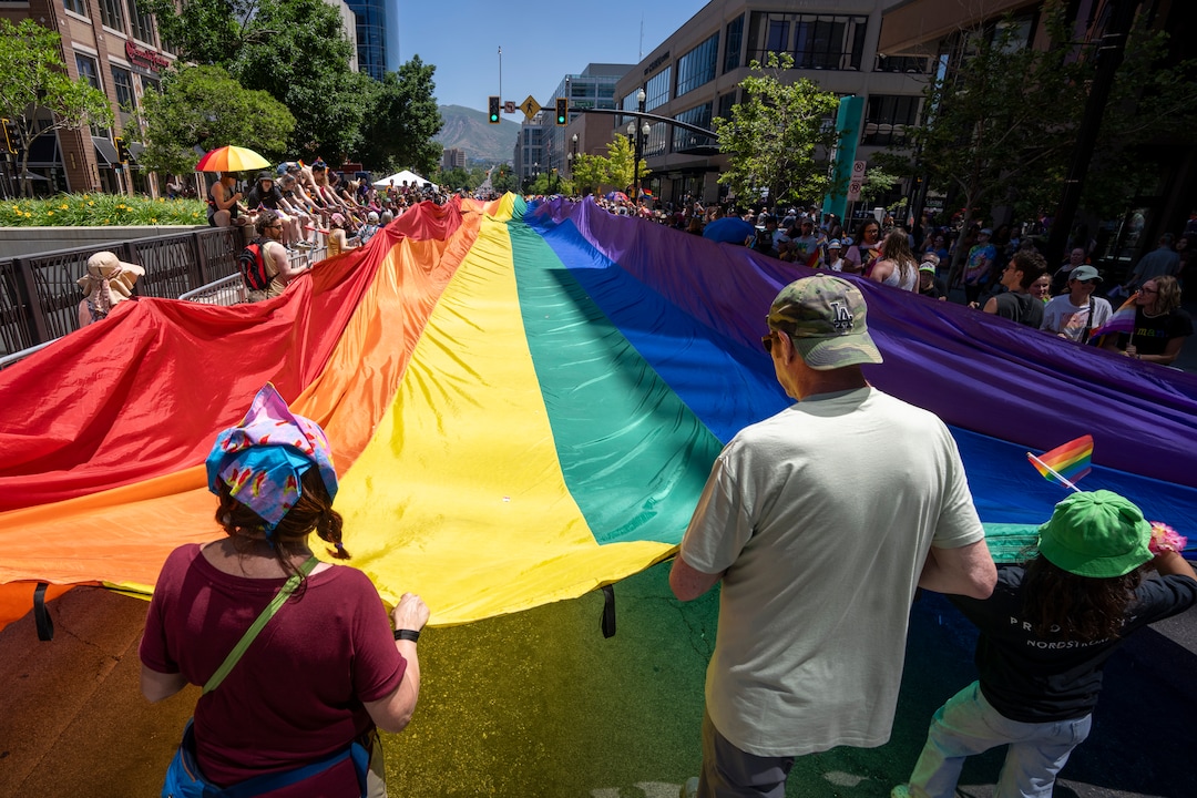 (Rick Egan | The Salt Lake Tribune) The 35th Pride Parade, on Sunday, June 8, 2025.
