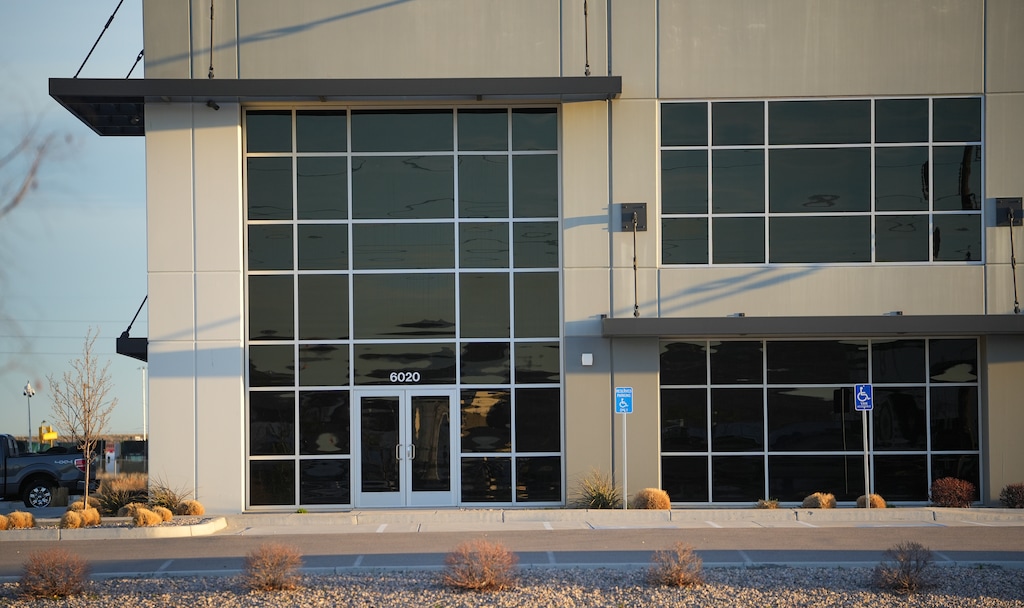 (Chris Samuels | The Salt Lake Tribune) A warehouse in Salt Lake City that records show was recently purchased by the U.S. Department of Homeland Security, photographed Friday, March 13, 2026.