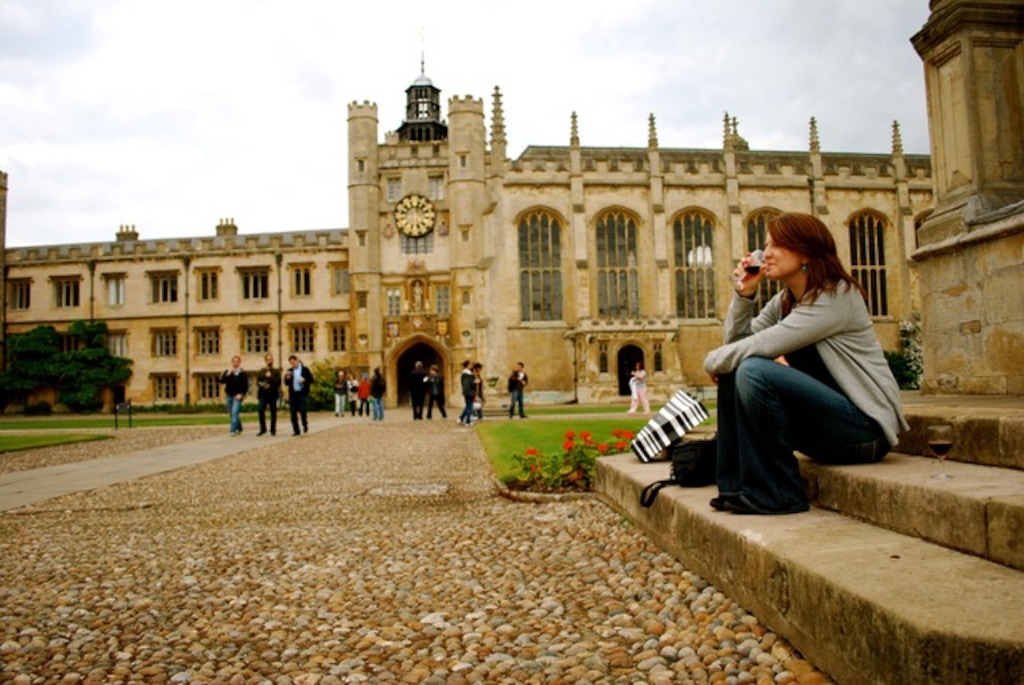 (Courtesy of Tara Westover)Tara Westover as a student at Cambridge