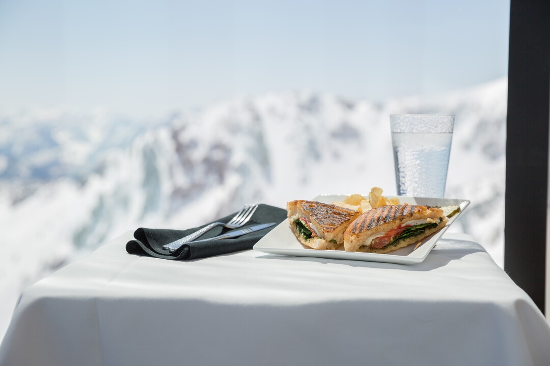 (Courtesy of Snowbird) The sandwiches at Snowbird are 'simple but so good,' says food and beverage director Frederic Barbier.