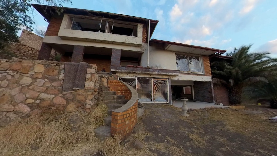 (Electric South  |  courtesy of Sundance Institute) A flattened 360-degree image from "Azibuye - The Occupation," a VR work by Dylan Valley, Caitlin Robinson and Stephen Abbott, an official selection of the New Frontier Exhibitions program at the 2020 Sundance Film Festival.