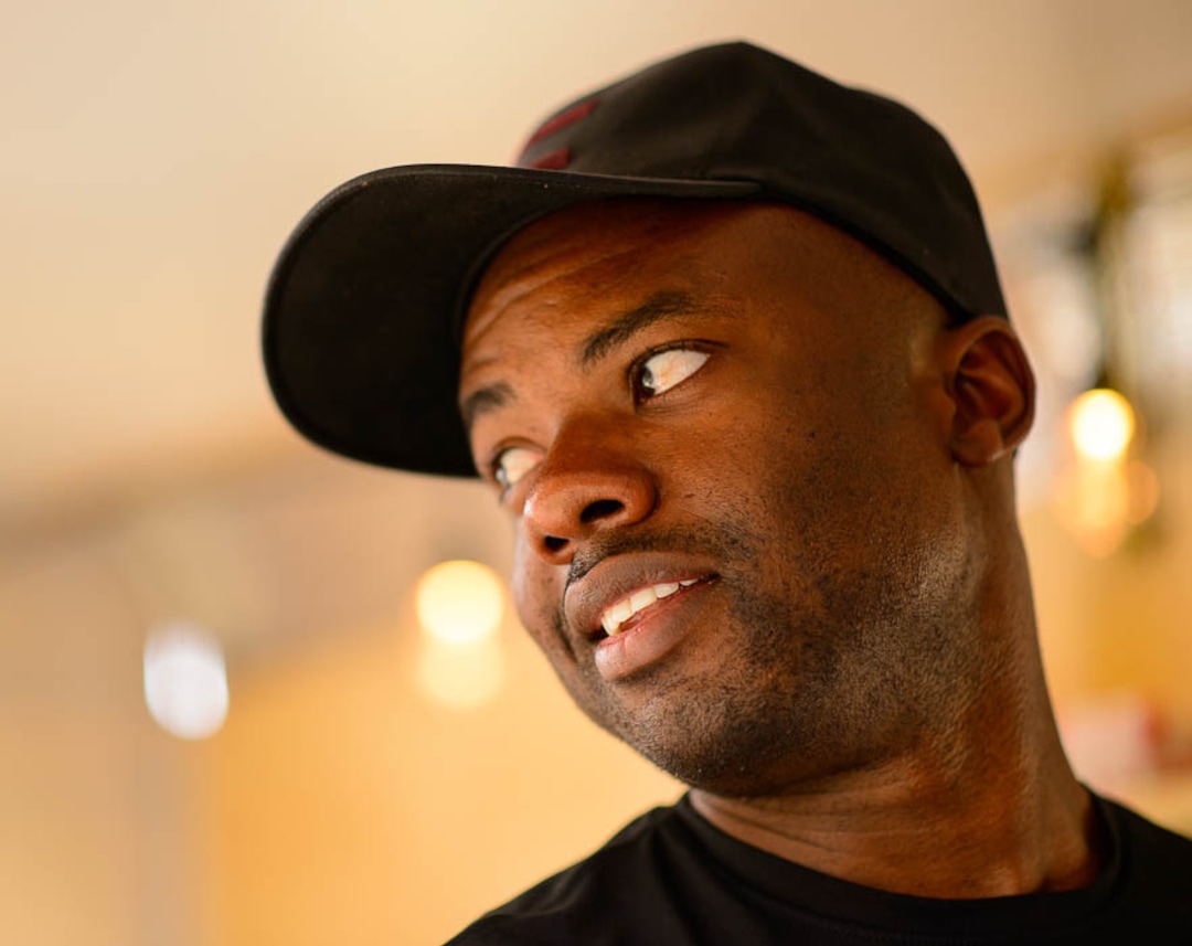(Trent Nelson | The Salt Lake Tribune)  Roody Salvator was born and raised in Haiti and now operates a food truck at Salt Lake City's Downtown Farmers Market.