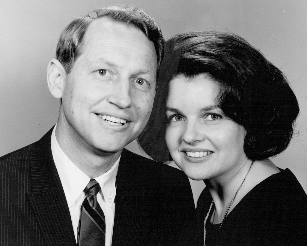 (Tribune file photo) Hartman Rector Jr. (Aug. 20, 1924 — Nov. 6, 2018)
 and his wife, Connie, in 1968.