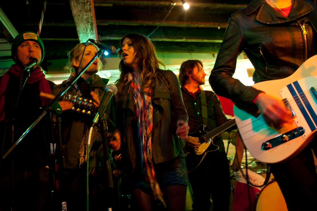 (Chris Detrick  |  Tribune file photo) Ten Out of Tenn perform a Christmas variety show at Kilby Court in 2009.
