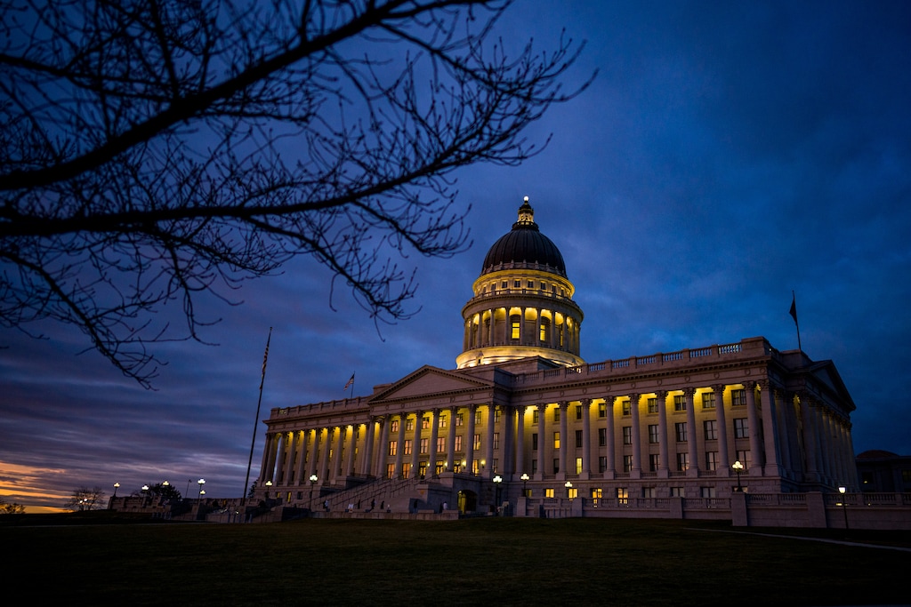 (Trent Nelson  |  The Salt Lake Tribune) The Utah Capitol in Salt Lake City on Tuesday, Dec. 9, 2025.