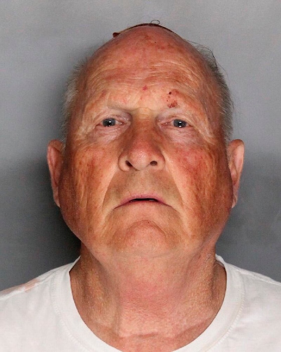 (Sacramento County Sheriff's Office via AP) This undated law enforcement photo provided by the Sacramento County, Calif., Sheriff's Office shows Joseph James DeAngelo. DeAngelo, a suspected California serial killer who committed at least 12 homicides and 45 rapes throughout the state in the 1970s and '80s was identified Wednesday, April 25, 2018, as a former police officer, an official said.
