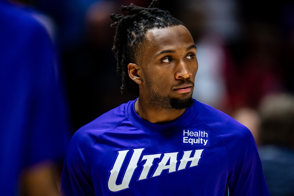 (Trent Nelson | The Salt Lake Tribune) Utah Jazz guard Darryn Peterson (22) as the Utah Jazz face the Atlanta Hawks in a Salt Lake City Summer Leauge basketball game on Tuesday, June 30, 2026