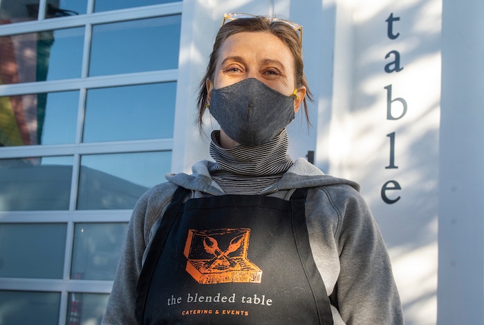 (Rick Egan | The Salt Lake Tribune) Emery Lortsher, co-owner The Blended Table, on Wednesday, Dec. 2, 2020.