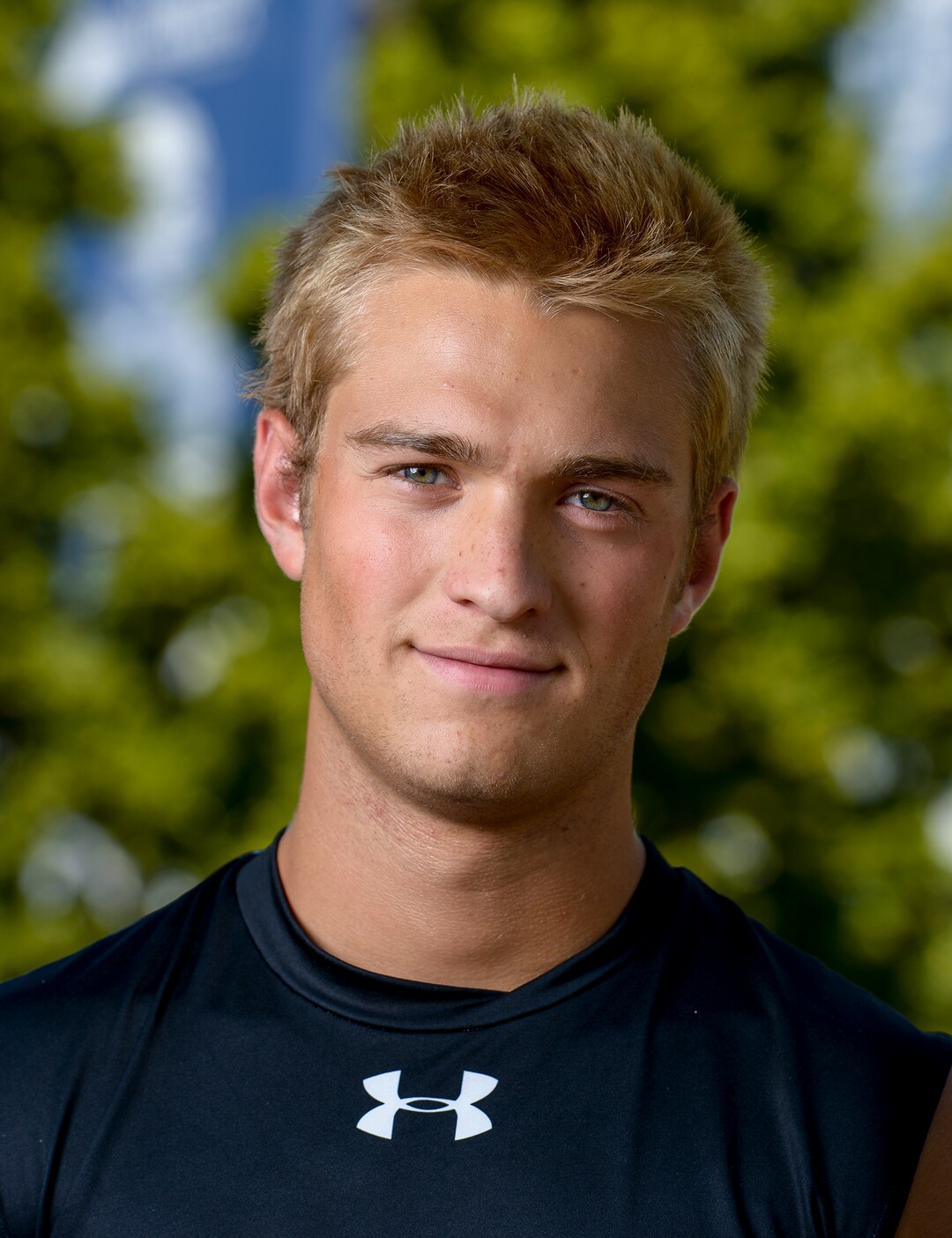 Leah Hogsten  |  The Salt Lake Tribune  American Fork High School football star Chase Roberts has committed to play for Brigham Young University, July 22, 2018.