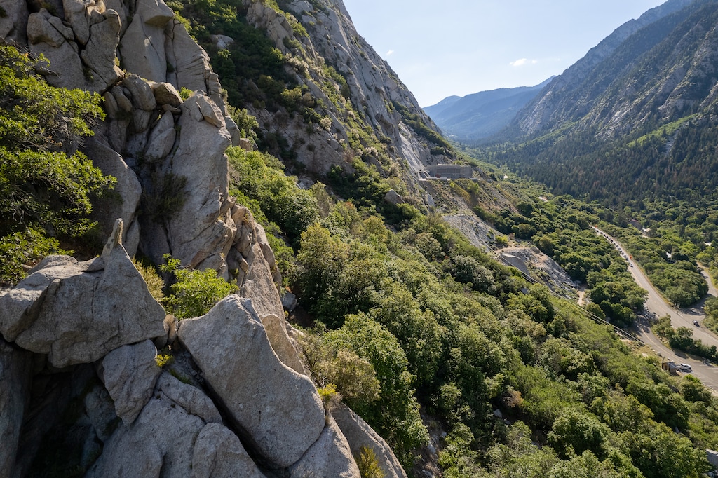 (Trent Nelson  |  The Salt Lake Tribune) Little Cottonwood Canyon on Friday, July 21, 2023.