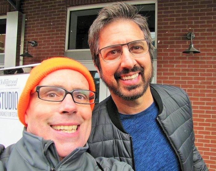 Stuart Graves with Ray Romano.
