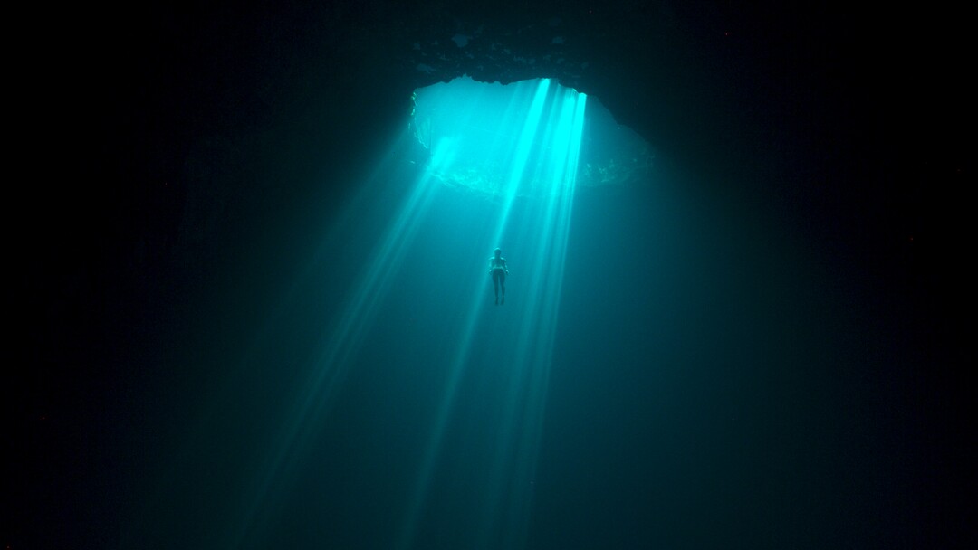 (Sundance Institute) Diver Alessia Zecchini appears in director Laura McGann's documentary "The Deepest Breath," an official selection of the Premieres program at the 2023 Sundance Film Festival.