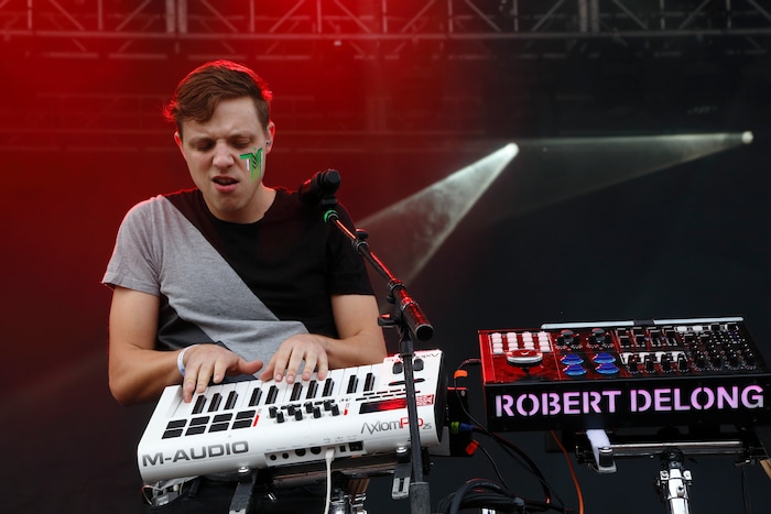 (Photo by John Davisson/Invision/AP) Robert DeLong performs at the Big Ticket Fest at Metropolitan Park on Sunday, Dec. 6, 2015, in Jacksonville, FL.