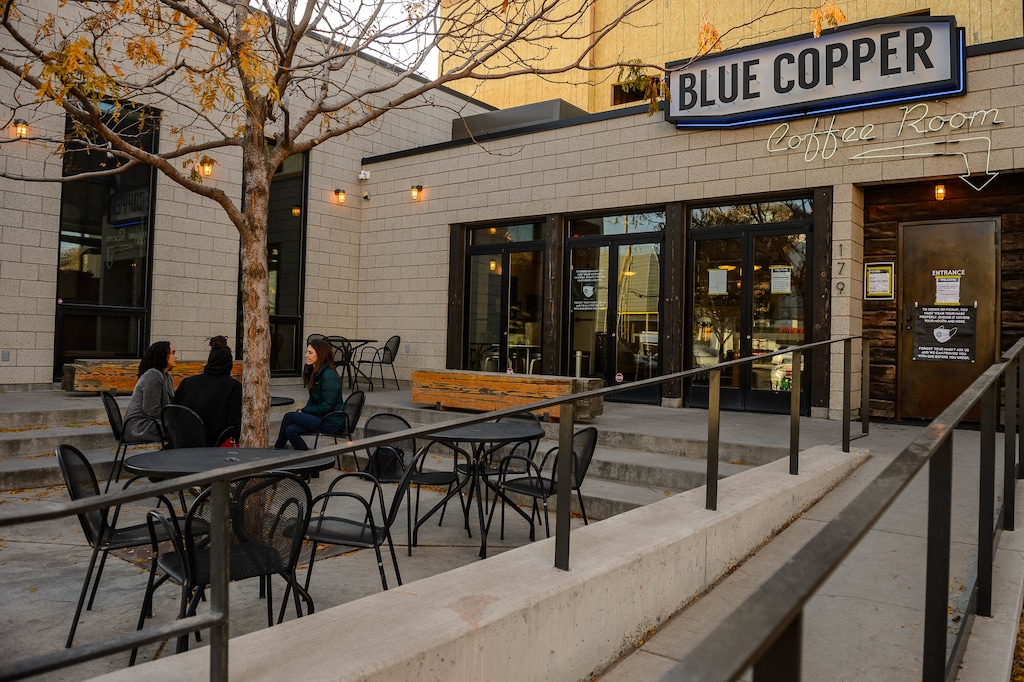 (Trent Nelson  |  The Salt Lake Tribune) Salt Lake City's Blue Copper Coffee on Thursday, Oct. 29, 2020.