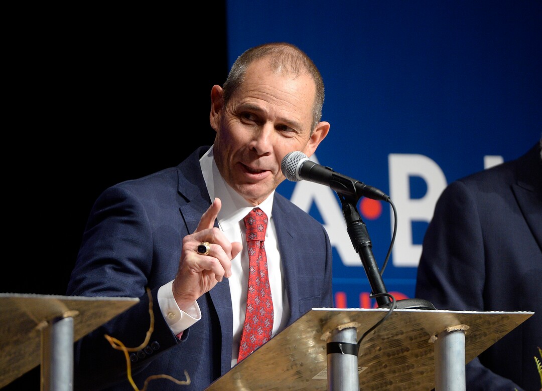 (Scott Sommerdorf   |  The Salt Lake Tribune)   Mayor John Curtis speaks during Utah's 3rd District Congressional debate, Friday, October 13, 2017. 
