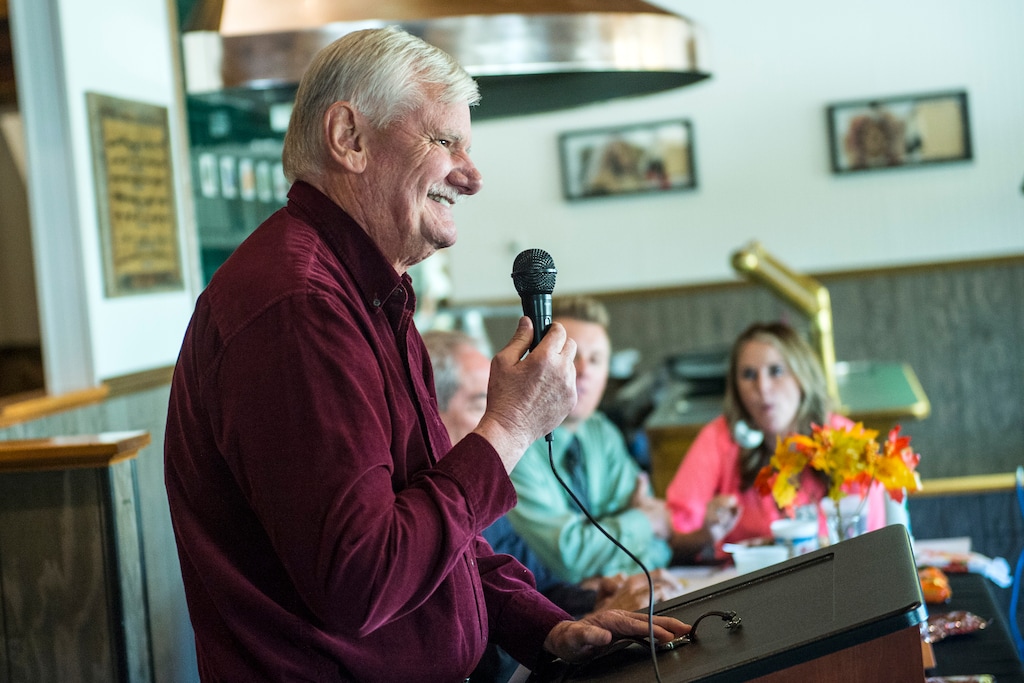 (Chris Detrick  |  Tribune file photo) Paul Rolly speaks at an event in Salt Lake City on Tuesday, Sept. 8, 2015.
