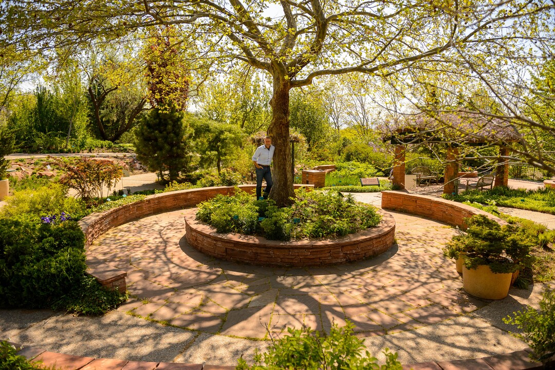 (Trent Nelson | The Salt Lake Tribune)  Jimmy Turner, the new executive director of Red Butte Garden, in Salt Lake City on Wednesday, May 6, 2020.