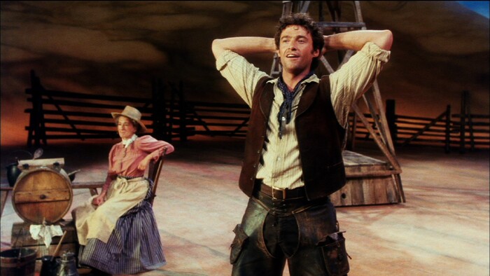 (Courtesy of PBS) Hugh Jackman in the 1999 rendition of "Oklahoma!"