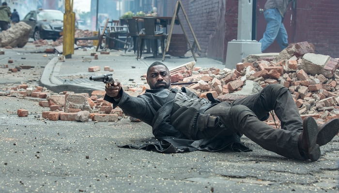 Idris Elba plays Roland, The Gunslinger, the hero of "The Dark Tower," a fantasy-action thriller based on Stephen King's novels. (Courtesy Columbia Pictures)