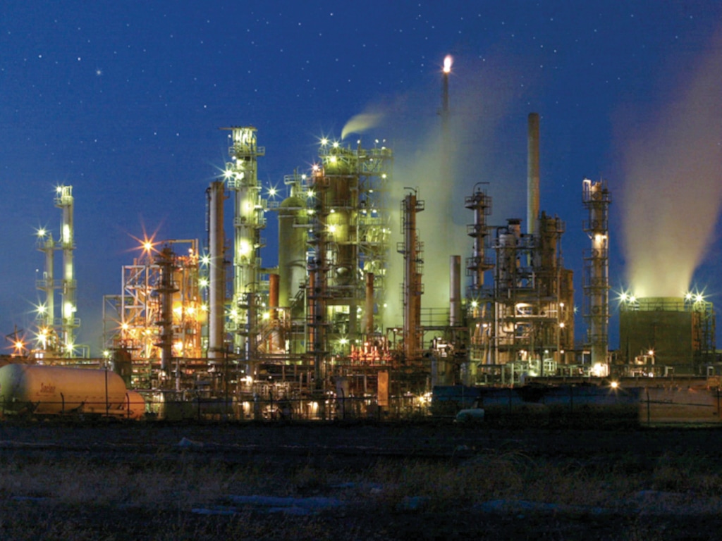 (Photo courtesy of Sinclair Oil) The Sinclair refinery in Casper, Wyo.