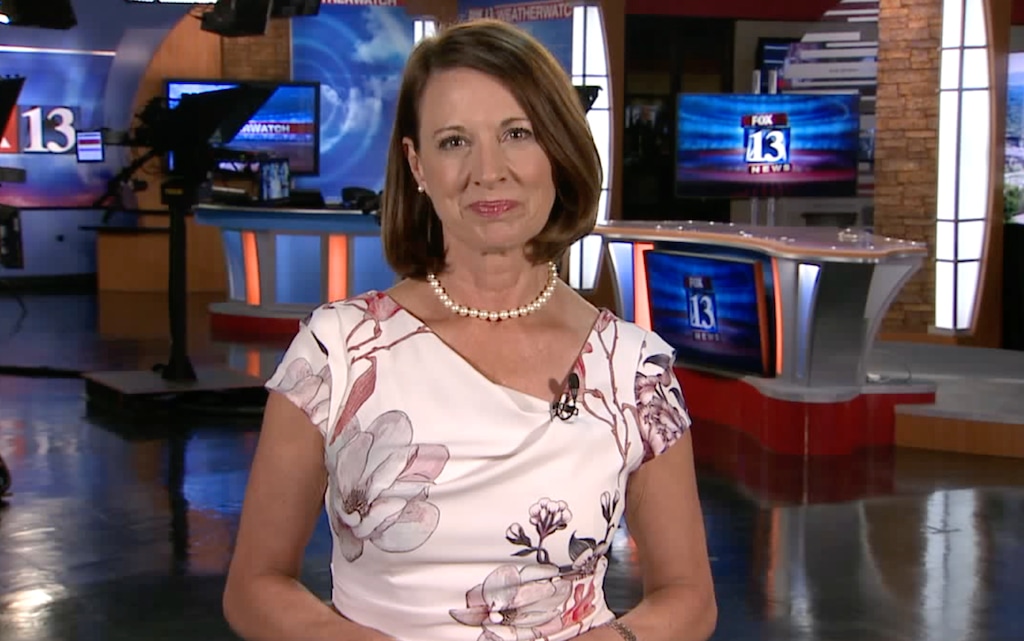 (Courtesy of FOX 13) Longtime FOX 13 anchorwoman Hope Woodside announced her departure from the station on Tuesday, Sept. 25, 2018. She has served as a co-anchor on the 9 p.m. newscast for nearly 23 years.
