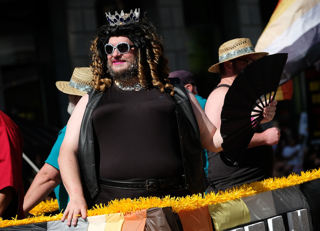 (Francisco Kjolseth  |  The Salt Lake Tribune)  Thousands participate in the Utah Pride Parade in Salt Lake City on Sunday June 2, 2019.