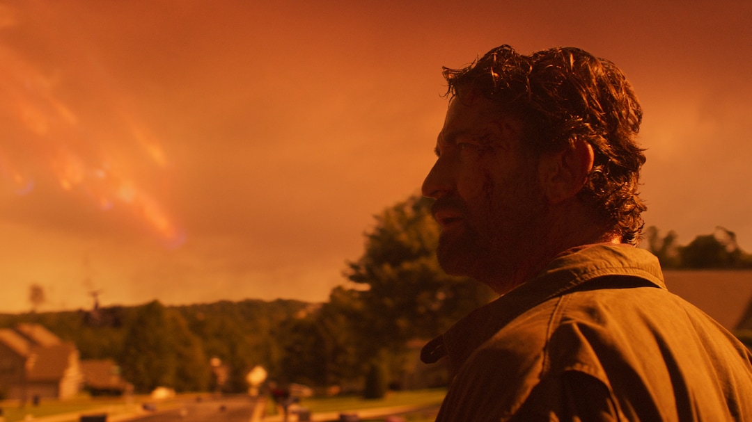 (Photo courtesy of STX Films) Gerard Butler plays a man trying to get his family to safety when a comet threatens the planet in the disaster thriller "Greenland."