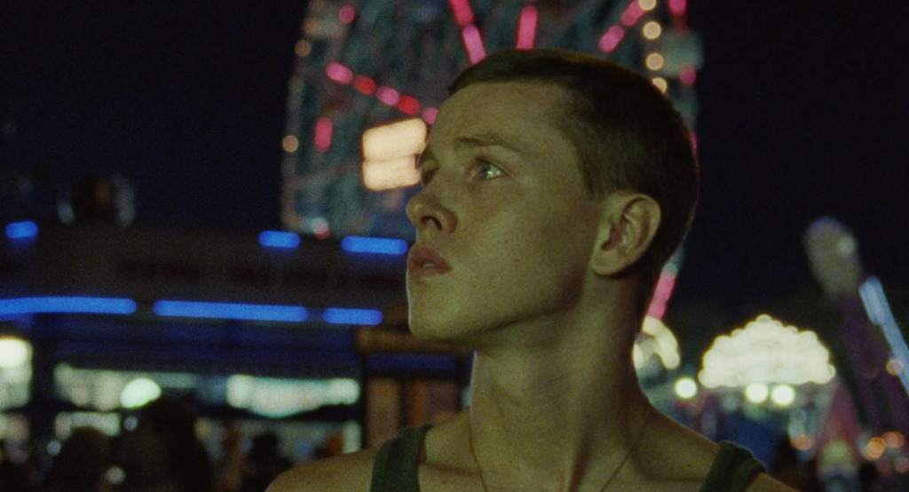 (Courtesy Neon Films) Harris Dickinson plays Frankie, a Brooklyn teen with major questions about his sexuality, in writer-director Eliza Hittman's drama "Beach Rats."