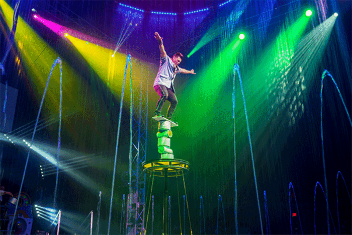 (Trent Nelson  |  The Salt Lake Tribune) Cirque Italia's Water Circus in Salt Lake City on Thursday, June 9, 2022.