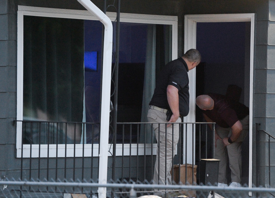 (Francisco Kjolseth  |  The Salt Lake Tribune)  Salt Lake City police investigate a tip that may be connected to the disappearance of MacKenzie Lueck on Wednesday, June 26, 2019.