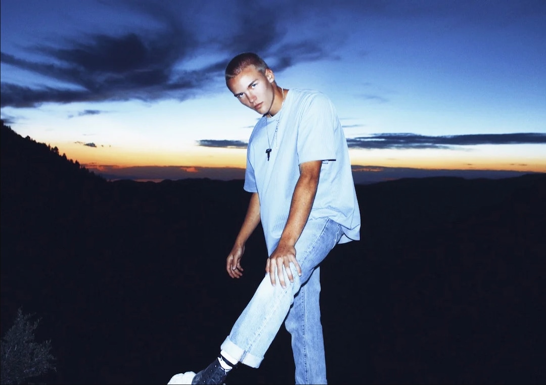 (Allison Hunter  |  courtesy of RCA Records) Mason Rupper, known by his stage name MASN, a 19-year-old indie-pop singer-songwriter from Eagle Mountain, Utah. His first EP, "How to Kill a Rockstar," will be released Friday, Aug. 21, 2020.
