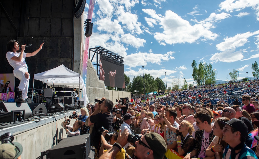 (Rick Egan  |  The Salt Lake Tribune)  LoveLoud Festival at the USANA Amphitheater, Saturday, June 29, 2019.